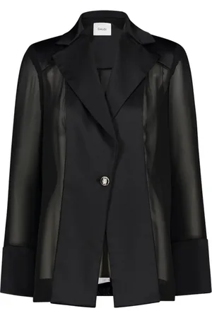 Gaudi Femme, Vestes, Noir, Taille: 36 FR Blazer noir pour femmes modernes