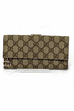Gucci Femme, Pre-owned, Brun, Taille: ONE Size Pre-owned Toile petite-maroquinerie