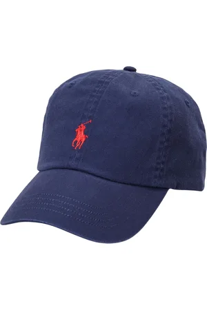 Ralph Lauren Homme, Accessoires, Bleu, Taille: ONE Size Casquette de baseball Chino Marine Accessoire