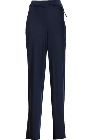 Patrizia Pepe Femme, Pantalons, Bleu, Taille: 36 FR Pantalon Palazzo Bleu Élégant Chic