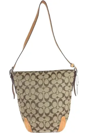 Coach Femme, Pre-owned, , Taille: ONE Size Pre-owned Toile sacs-ports-paule