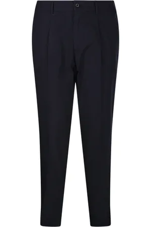Biagio Santaniello Homme, Pantalons, Bleu, Taille: S Pantalon en Fer Bleu Marine