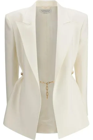 GABRIELA HEARST Femme, Vestes, , Taille: 38 FR Blazer Epona avec Chaîne en Or