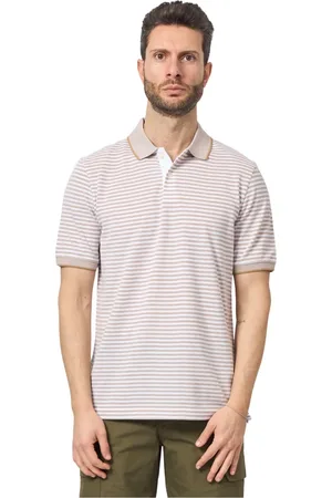Bugatti Homme, Tops, , Taille: XL Polos à rayures en coton