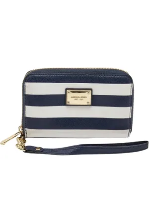 Michael Kors Femme, Pre-owned, Bleu, Taille: ONE Size Pre-owned Cuir petite-maroquinerie