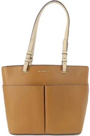 Michael Kors Femme, Pre-owned, Brun, Taille: ONE Size Pre-owned Cuir sacs-ports-paule