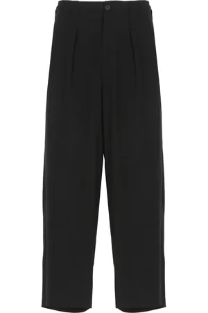YOHJI YAMAMOTO Homme, Pantalons, Noir, Taille: M Pantalon Pour Homme Noir