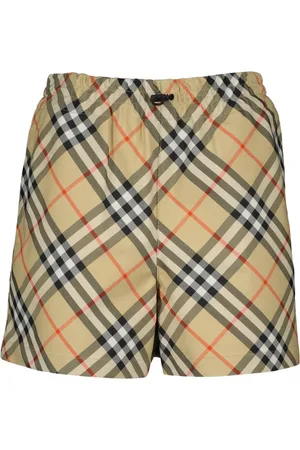 Burberry Femme, Shorts, , Taille: 36 FR Short Vintage à Carreaux