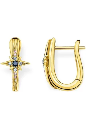 Thomas Sabo Femme, Accessoires, Jaune, Taille: ONE Size Boucles d