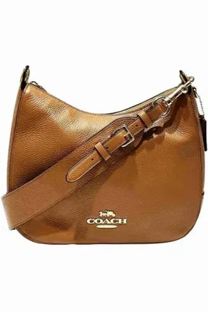 Coach Femme, Pre-owned, Brun, Taille: ONE Size Pre-owned Cuir sacs-ports-paule