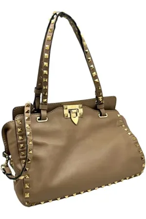 VALENTINO Femme, Pre-owned, Rose, Taille: ONE Size Pre-owned Cuir sacs-main
