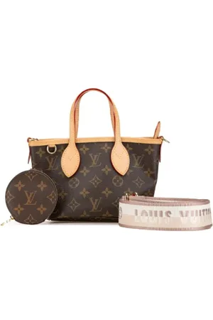 LOUIS VUITTON Femme, Pre-owned, Brun, Taille: ONE Size Pre-owned Toile sacs-main