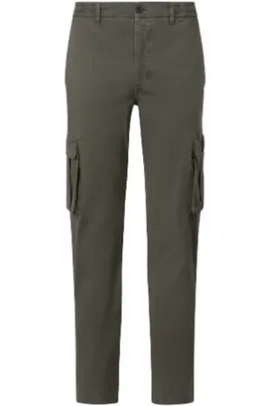 ECOALF Homme, Pantalons, Vert, Taille: W38 Pantalon Cargo Ethic en Olive Poussiéreux