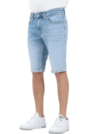 Tommy Hilfiger Homme, Shorts, Bleu, Taille: W33 Slim Denim Shorts Ronnie