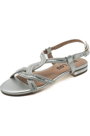 Bibi Lou Femme, Chaussures, Gris, Taille: 40 EU Chaussures de femme argent Ss25