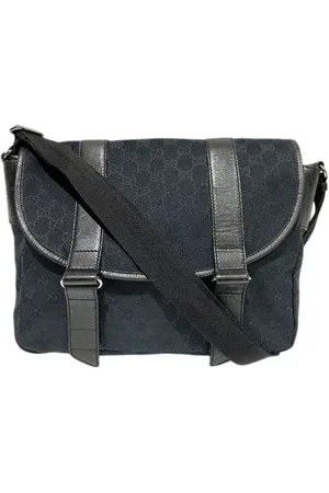 Gucci Homme, Pre-owned, Noir, Taille: ONE Size Pre-owned Toile sacs-gucci