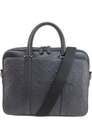 Coach Femme, Pre-owned, Noir, Taille: ONE Size Pre-owned Cuir sacs-main