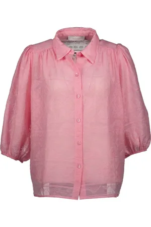 AMELIE & AMELIE Femme, Blouses et Chemises, Rose, Taille: 38 FR Chemisier Julie Rose