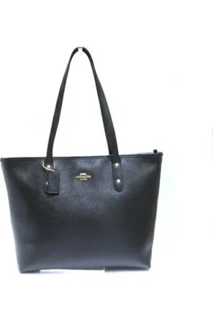 Coach Femme, Pre-owned, Noir, Taille: ONE Size Pre-owned Cuir sacs-ports-paule