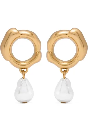 Cult Gaia Femme, Accessoires, Jaune, Taille: ONE Size Boucles d