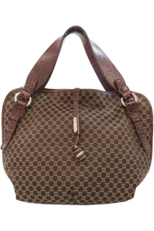 Céline Femme, Pre-owned, Brun, Taille: ONE Size Pre-owned Cuir cabas