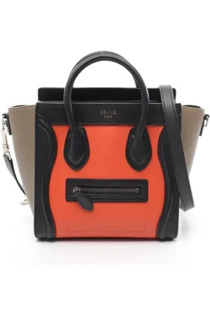 Céline Femme, Pre-owned, Multicolore, Taille: ONE Size Pre-owned Cuir sacs-celine