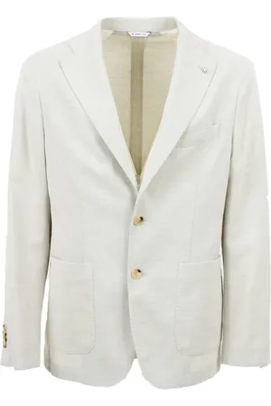 Manuel Ritz Homme, Vestes, Blanc, Taille: XL Veste Homme Style Classique