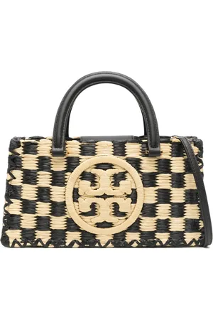 Tory Burch Femme, Sacs, , Taille: ONE Size Sac à main en crochet à carreaux