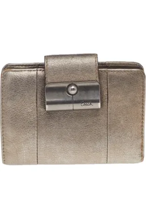 Coach Femme, Pre-owned, Brun, Taille: ONE Size Pre-owned Cuir petite-maroquinerie