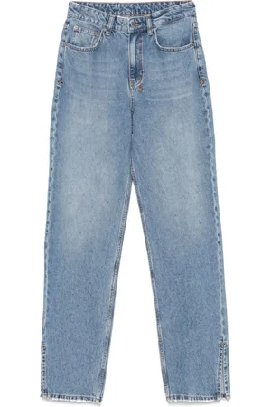 KSUBI Femme, Jeans, Bleu, Taille: W28 Jean Denim Bleu avec Style Classique