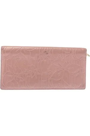 Carolina Herrera Femme, Pre-owned, Rose, Taille: ONE Size Pre-owned Cuir petite-maroquinerie