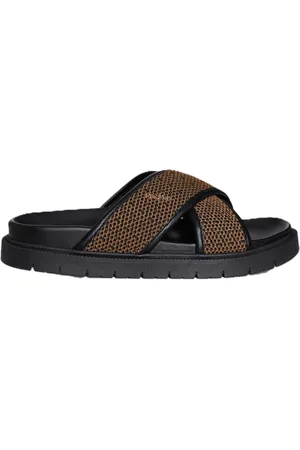 Max Mara Femme, Chaussures, Brun, Taille: 38 EU Chaussures de Plage Élégantes pour Femmes