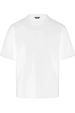 K-Way Homme, Tops, Blanc, Taille: M T-shirt col rond en coton