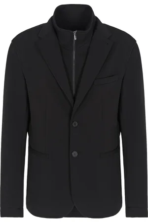 Armani Exchange Homme, Vestes, Noir, Taille: M Montre Élégante Zjzgz pour Homme