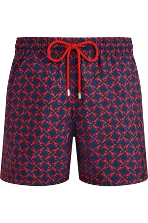 Vilebrequin Homme, Maillots de bain, Multicolore, Taille: S Short de Bain Ultra-léger Homard Pixel