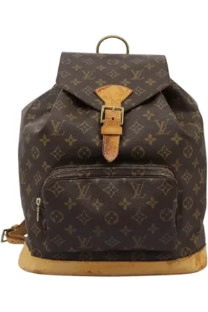 LOUIS VUITTON Femme, Pre-owned, Brun, Taille: ONE Size Pre-owned Toile sacs-dos