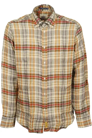 B.D.BAGGIES Homme, Chemises, Multicolore, Taille: S Chemisiers en lin pour femmes