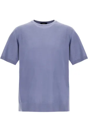 HERNO Homme, Tops, Bleu, Taille: L Pull Bleu Clair