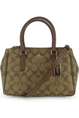 Coach Femme, Pre-owned, Brun, Taille: ONE Size Pre-owned Toile sacs-main