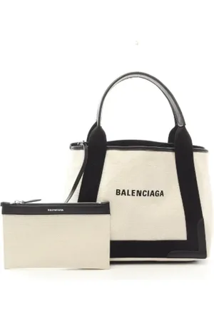 Balenciaga Femme, Pre-owned, , Taille: ONE Size Pre-owned Toile cabas