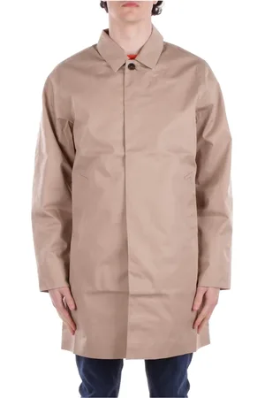 Barbour Homme, Manteaux, Rose, Taille: M Manteau Homme Logo Bouton Avant