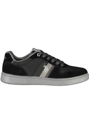 U.S. Polo Assn. Homme, Chaussures, Noir, Taille: 42 EU Baskets homme en polyéthylène noir