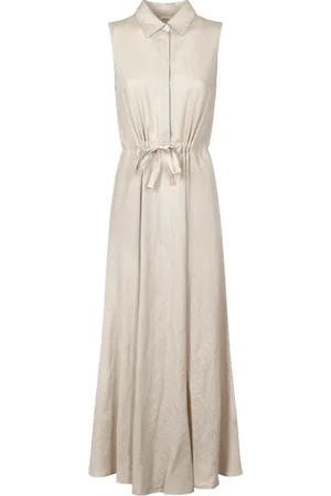 HERNO Femme, Robes, , Taille: 44 FR Robes Élégantes Sable