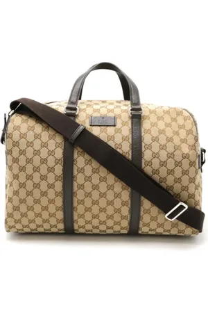 Gucci Unisex, Pre-owned, , Taille: ONE Size Pre-owned Toile sacs-de-voyage