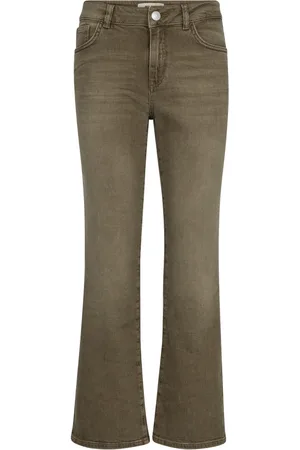 Mos Mosh Femme, Jeans, Vert, Taille: W24 Jean Évasé Classique Sea Turtle