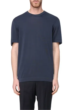 DRUMOHR Homme, Tops, Bleu, Taille: XL T-shirt givré pour hommes