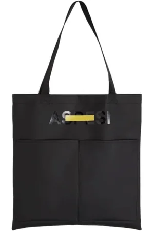 Aspesi Femme, Sacs, Noir, Taille: ONE Size Sac de Magasinage en Nylon Technique