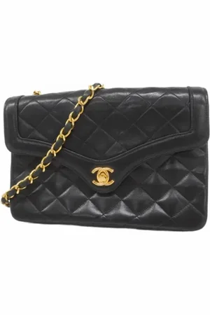 CHANEL Femme, Pre-owned, Noir, Taille: ONE Size Pre-owned Cuir sacs-chanel