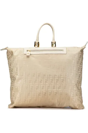 Fendi Femme, Pre-owned, , Taille: ONE Size Pre-owned Nylon sacs-de-voyage