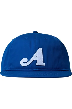 AWAKE NY Homme, Accessoires, Bleu, Taille: ONE Size Casquette de Baseball en Sergé de Coton avec Logo